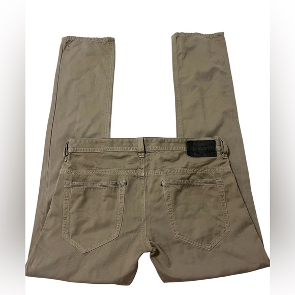 Diesel Thavar Slim Skinny Jeans Mens 32 Tan Straight - Picture 4 of 10